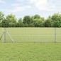 vidaXL Recinzione in Filo Saldato con 13 Pali 0.8x50 m Acciaio Zincato