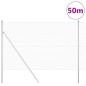 vidaXL Recinzione in Filo Saldato con 13 Post 1,5x50 m Acciaio Zincato vidaXL Recinzione in Filo Saldato con 13 Post 1,5x50 m Acciaio Zincato