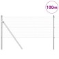 vidaXL Recinzione in Rete Saldato con 13 Pali 0.4x100 m Acciaio Galvanizzato