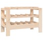 vidaXL Portavini 61,5x30x42 cm in Legno Massello di Pino vidaXL Portavini 61,5x30x42 cm in Legno Massello di Pino