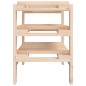 vidaXL Portavini 61,5x30x42 cm in Legno Massello di Pino vidaXL Portavini 61,5x30x42 cm in Legno Massello di Pino