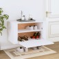 Scarpiera a Parete Bianco 70x35x38 cm Legno Multistrato Scarpiera a Parete Bianco 70x35x38 cm Legno Multistrato