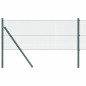vidaXL Recinzione in Rete Saldato con 13 Post Verde 0.5x100 m Acciaio