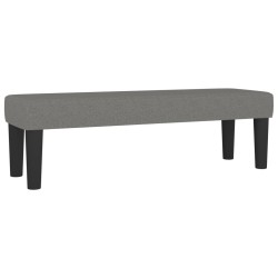vidaXL Panca Grigio Scuro 100x30x30 cm in Tessuto