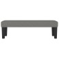 vidaXL Panca Grigio Scuro 100x30x30 cm in Tessuto vidaXL Panca Grigio Scuro 100x30x30 cm in Tessuto