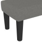 vidaXL Panca Grigio Scuro 100x30x30 cm in Tessuto vidaXL Panca Grigio Scuro 100x30x30 cm in Tessuto