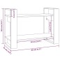 Libreria/Divisorio Miele 80x35x56,5 cm Legno Massello di Pino Libreria/Divisorio Miele 80x35x56,5 cm Legno Massello di Pino