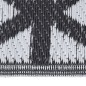 vidaXL Tappeto da Esterni Nero 140x200 cm in PP vidaXL Tappeto da Esterni Nero 140x200 cm in PP