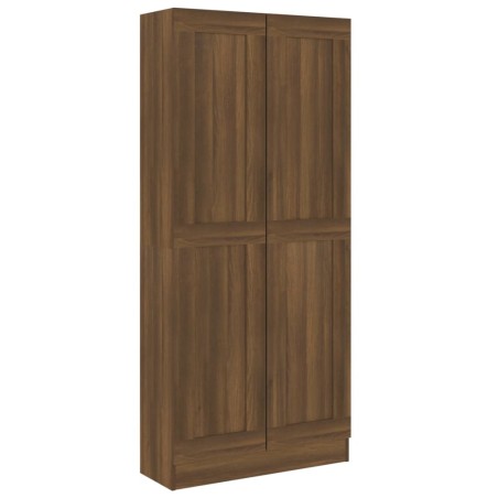 Comodino Rovere Marrone 82,5x30,5x185,5 cm in Legno Multistrato
