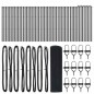 vidaXL Recinzione in Filo Saldato con 13 Supporti Grigio 0.8x100 m Acciaio vidaXL Recinzione in Filo Saldato con 13 Supporti Grigio 0.8x100 m Acciaio