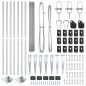 vidaXL Recinzione in Filo Saldato con 7 Pali a Picchetto 1.4x10 m Acciaio Galvanizzato