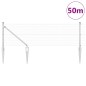 vidaXL Recinzione in Filo Saldato con 13 Post a Picco 0.5x50 m Acciaio Zincato