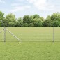 vidaXL Recinzione in Rete Saldato con 13 Picchetti da 0.6x50 m in Acciaio Zincato