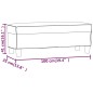 Panca beige 100x35x41 cm in Microfibra Panca beige 100x35x41 cm in Microfibra