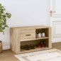 Scarpiera Rovere Sonoma 80x35x45 cm in Legno Multistrato Scarpiera Rovere Sonoma 80x35x45 cm in Legno Multistrato