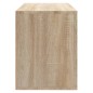 Scarpiera Rovere Sonoma 80x35x45 cm in Legno Multistrato Scarpiera Rovere Sonoma 80x35x45 cm in Legno Multistrato