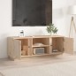 Mobile Porta TV 110x35x40,5 cm in Legno Massello di Pino Mobile Porta TV 110x35x40,5 cm in Legno Massello di Pino