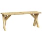 Panca da Giardino 110 cm in Legno di Pino Impregnato Panca da Giardino 110 cm in Legno di Pino Impregnato