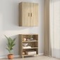 Armadietto Pensile a Parete Rovere Sonoma 69,5x34x90 cm Armadietto Pensile a Parete Rovere Sonoma 69,5x34x90 cm