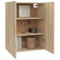 Armadietto Pensile a Parete Rovere Sonoma 69,5x34x90 cm Armadietto Pensile a Parete Rovere Sonoma 69,5x34x90 cm