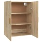 Armadietto Pensile a Parete Rovere Sonoma 69,5x34x90 cm Armadietto Pensile a Parete Rovere Sonoma 69,5x34x90 cm