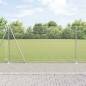vidaXL Recinzione in Filo Saldato con 7 Pali Flangiati 1,2x10 m Acciaio Zincato vidaXL Recinzione in Filo Saldato con 7 Pali Flangiati 1,2x10 m Acciaio Zincato