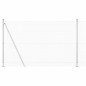 vidaXL Recinto in Rete Saldata con 13 Pali Flangiati 1.4x50 m Acciaio Zincato