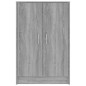 Scarpiera Grigio Sonoma 60x35x92 cm in Legno Multistrato