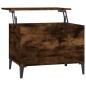 Tavolino da Salotto Rovere Fumo 60x44,5x45 cm Legno Multistrato Tavolino da Salotto Rovere Fumo 60x44,5x45 cm Legno Multistrato