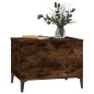 Tavolino da Salotto Rovere Fumo 60x44,5x45 cm Legno Multistrato Tavolino da Salotto Rovere Fumo 60x44,5x45 cm Legno Multistrato