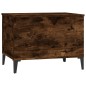 Tavolino da Salotto Rovere Fumo 60x44,5x45 cm Legno Multistrato Tavolino da Salotto Rovere Fumo 60x44,5x45 cm Legno Multistrato
