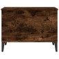 Tavolino da Salotto Rovere Fumo 60x44,5x45 cm Legno Multistrato Tavolino da Salotto Rovere Fumo 60x44,5x45 cm Legno Multistrato