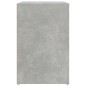 Scarpiera Grigio Cemento 130x35x54 cm in Legno Multistrato Scarpiera Grigio Cemento 130x35x54 cm in Legno Multistrato