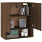 Armadietto a Muro Rovere Marrone 60x31x70 cm Legno Multistrato Armadietto a Muro Rovere Marrone 60x31x70 cm Legno Multistrato