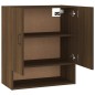 Armadietto a Muro Rovere Marrone 60x31x70 cm Legno Multistrato Armadietto a Muro Rovere Marrone 60x31x70 cm Legno Multistrato