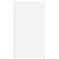 Credenza Bianca 100x33x59,5 cm in Legno Multistrato Credenza Bianca 100x33x59,5 cm in Legno Multistrato