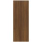 Tavolino Consolle Rovere Marrone 78x30x80 cm Legno Multistrato Tavolino Consolle Rovere Marrone 78x30x80 cm Legno Multistrato