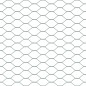 vidaXL Recinzione Esagonale Verde 1x10m in Acciaio di