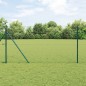vidaXL Recinzione esagonale verde 1x10 m in acciaio