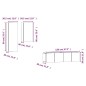 Set di Mobili Porta TV 4 pz Grigio Sonoma in Legno Multistrato Set di Mobili Porta TV 4 pz Grigio Sonoma in Legno Multistrato