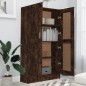 Libreria Rovere Fumo 82,5x30,5x150 cm in Legno Multistrato Libreria Rovere Fumo 82,5x30,5x150 cm in Legno Multistrato