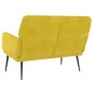 Panca Gialla 108x79x79 cm in Velluto Panca Gialla 108x79x79 cm in Velluto