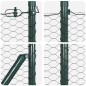 vidaXL Recinto esagonale grigio 0.6x50 m in acciaio vidaXL Recinto esagonale grigio 0.6x50 m in acciaio