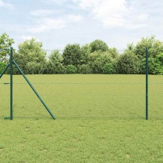 vidaXL Recinzione Esagonale Grigia di 1x50 m in Acciaio
