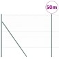 vidaXL Recinzione Esagonale Grigia 1.6x50 m in Acciaio vidaXL Recinzione Esagonale Grigia 1.6x50 m in Acciaio
