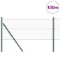vidaXL Recinzione Esagonale Grigia 0.6x100 m in Acciaio vidaXL Recinzione Esagonale Grigia 0.6x100 m in Acciaio
