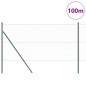 vidaXL Recinzione esagonale grigia 1,2x100 m in acciaio vidaXL Recinzione esagonale grigia 1,2x100 m in acciaio