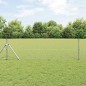 vidaXL Recinzione Esagonale 0,6 x 10 m in Acciaio Zincato