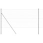 vidaXL Recinzione Esagonale con 13 Post Silver, 1x25 m in Acciaio Zincato vidaXL Recinzione Esagonale con 13 Post Silver, 1x25 m in Acciaio Zincato