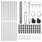 vidaXL Recinzione Esagonale 1,4x25 m in Acciaio Galvanizzato vidaXL Recinzione Esagonale 1,4x25 m in Acciaio Galvanizzato